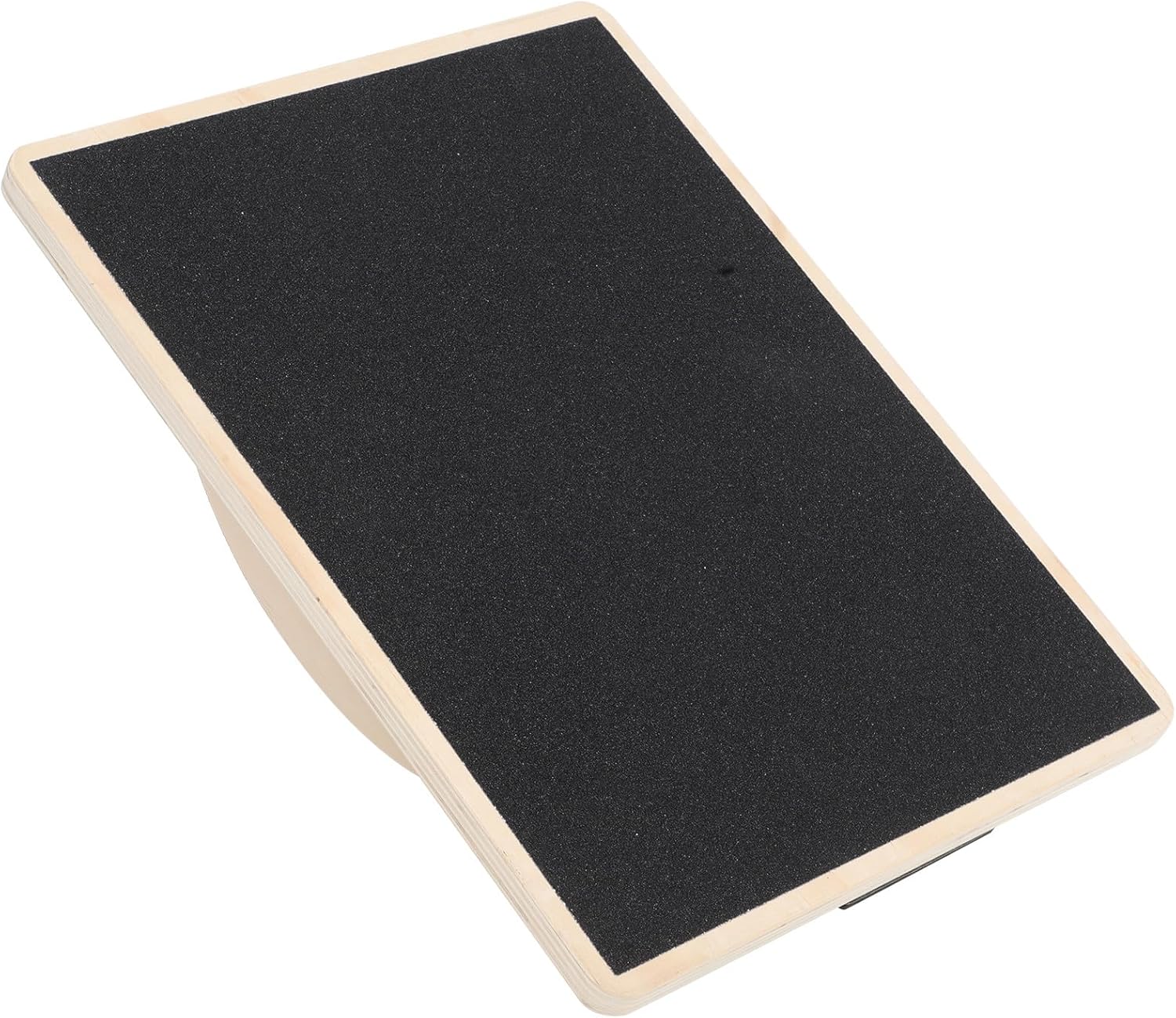 Luxshiny Solid Board Trainer with Anti-slip Surface for Adults, Rectangular Fitness Wobble Plate for Home Workout and Coordination Training