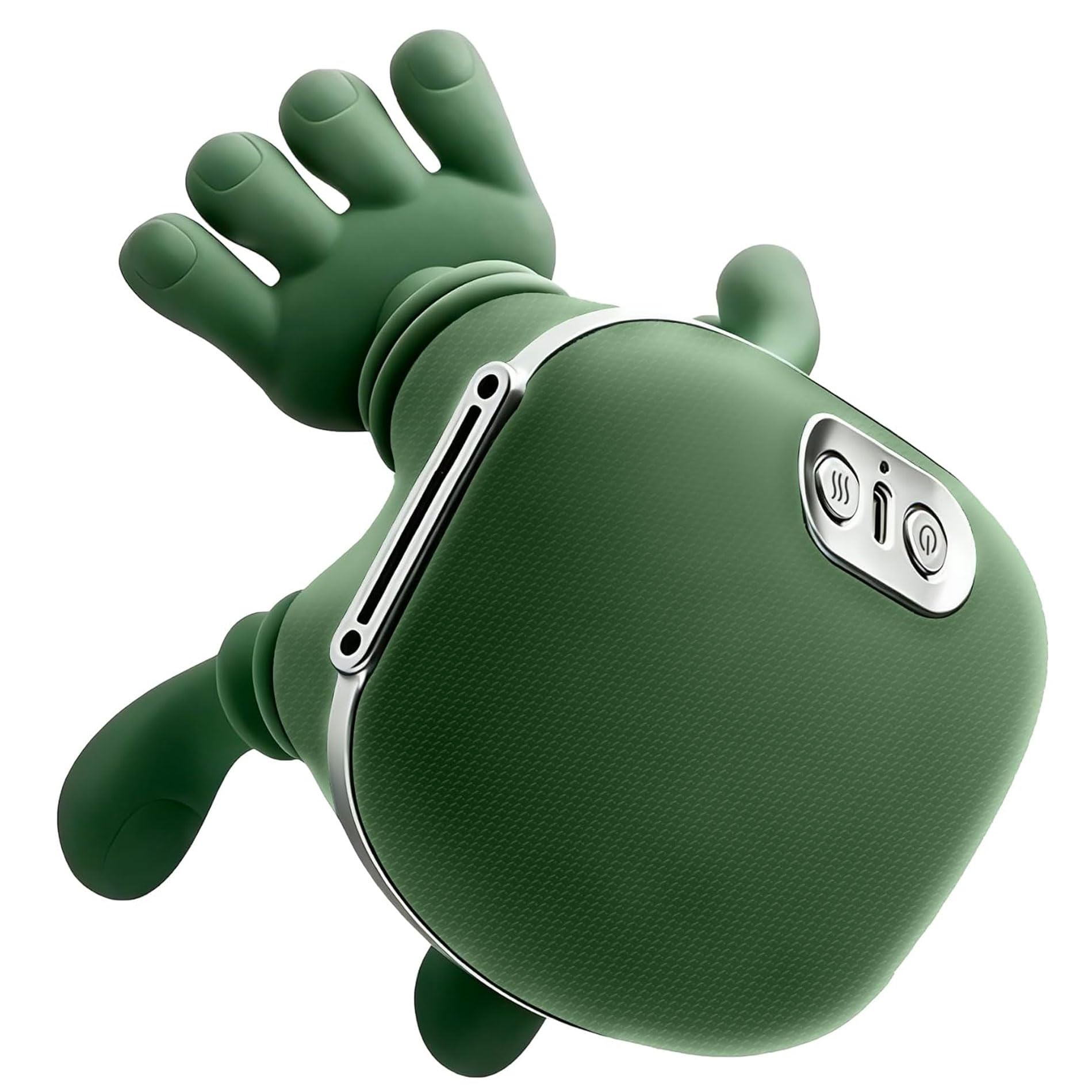 081 Store - Massaggiatore Cervicale per Collo e Spalle a Forma di Mano 4D, Terapia del Calore, Massaggio Profondo Elettrico Portatile per Alleviare Dolore Muscolare e Rigidità