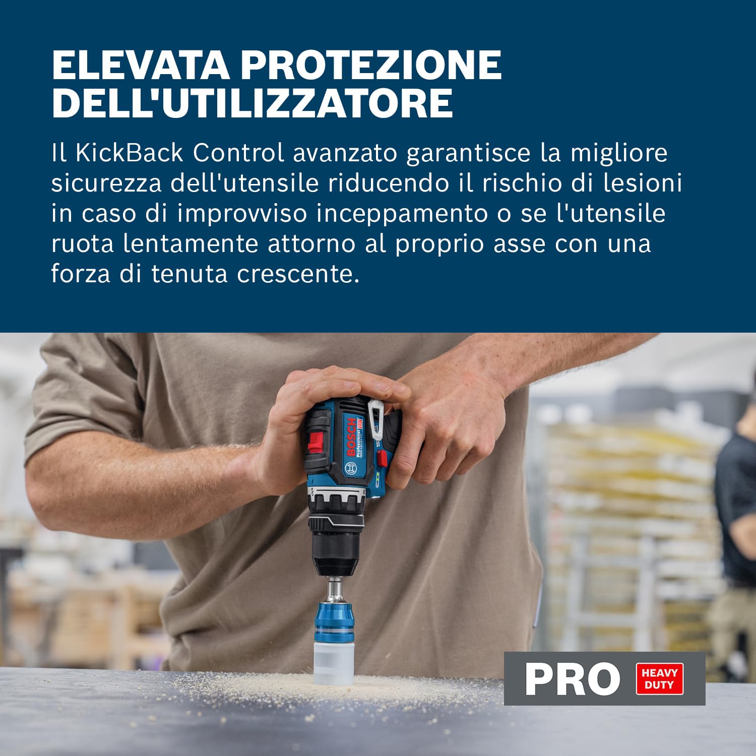 Bosch PRO 12V System Trapano-avvitatore a batteria GSR12V-32FC (incl. batteria 2.0 Ah, GAL 12V-20, GFA 12-M, GFA 12-X, GFA 12-E, GFA 12-W, L-BOXX)