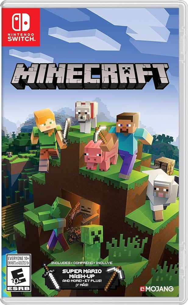Amazon.com: Nintendo Switch Lite Turquoise Minecraft Switch