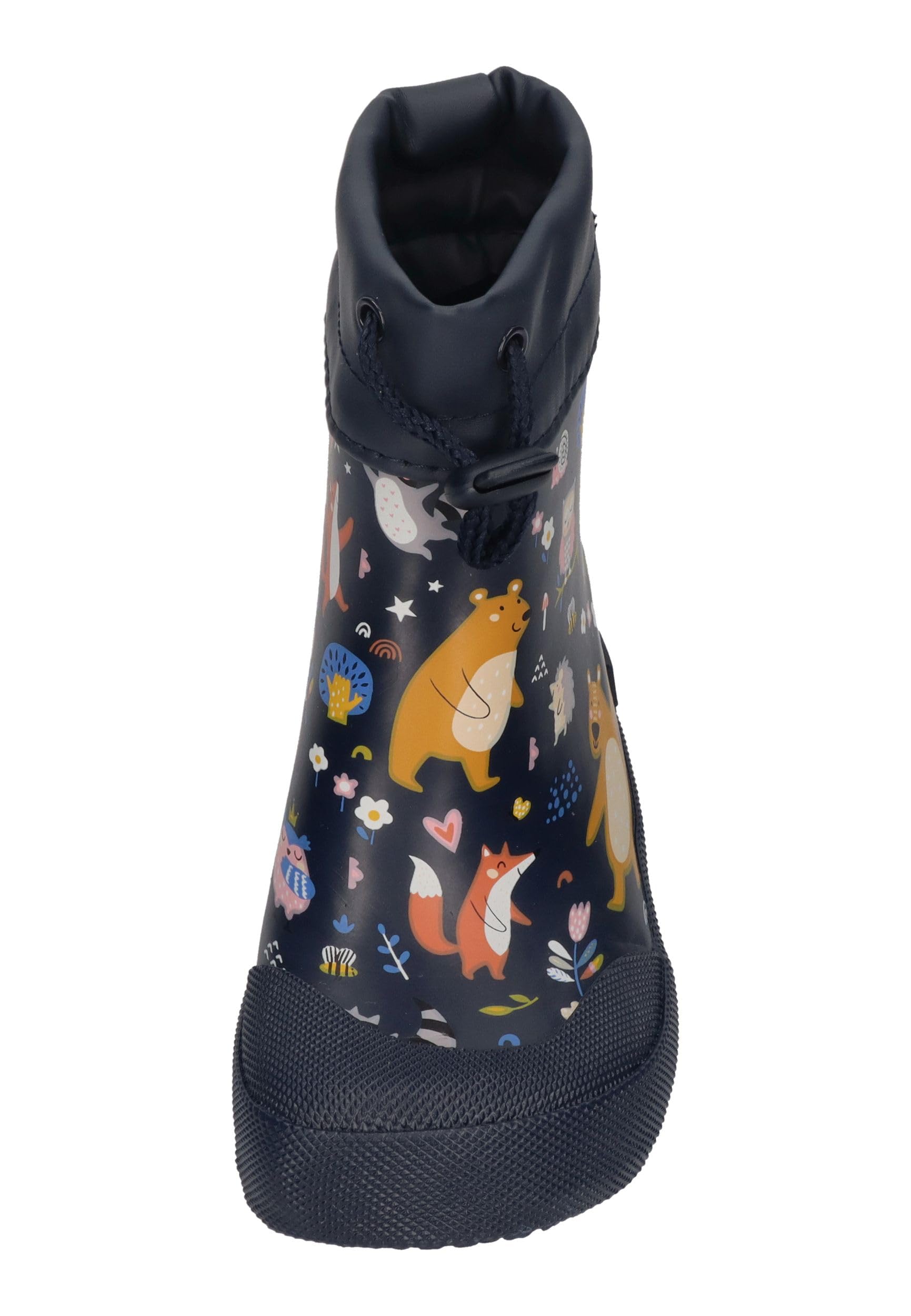 KOEL Barefoot Gummistiefel für Kleinkinder Wellies WIBI SOLID bear blue