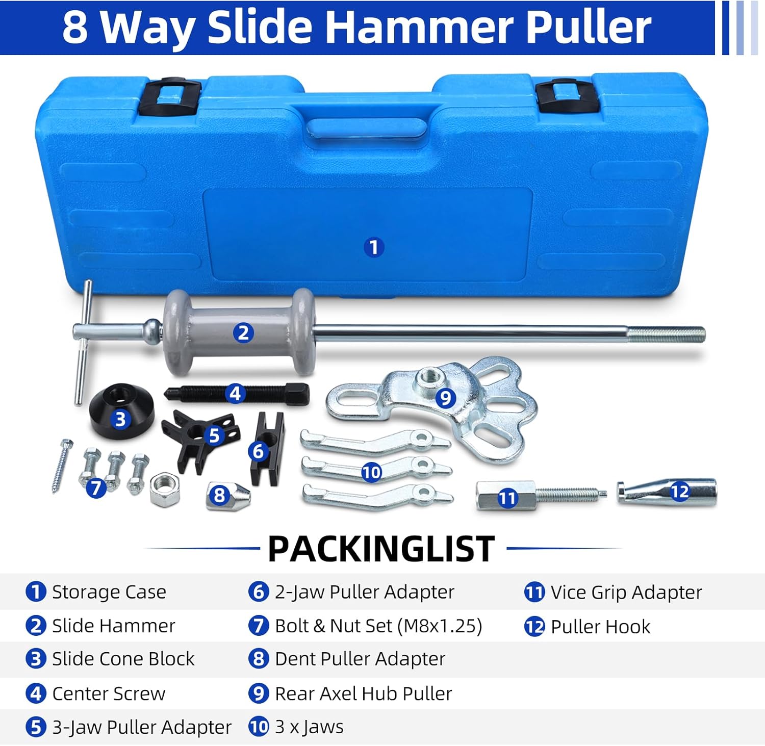 Csapágy lehúzó alkatrészek részletei