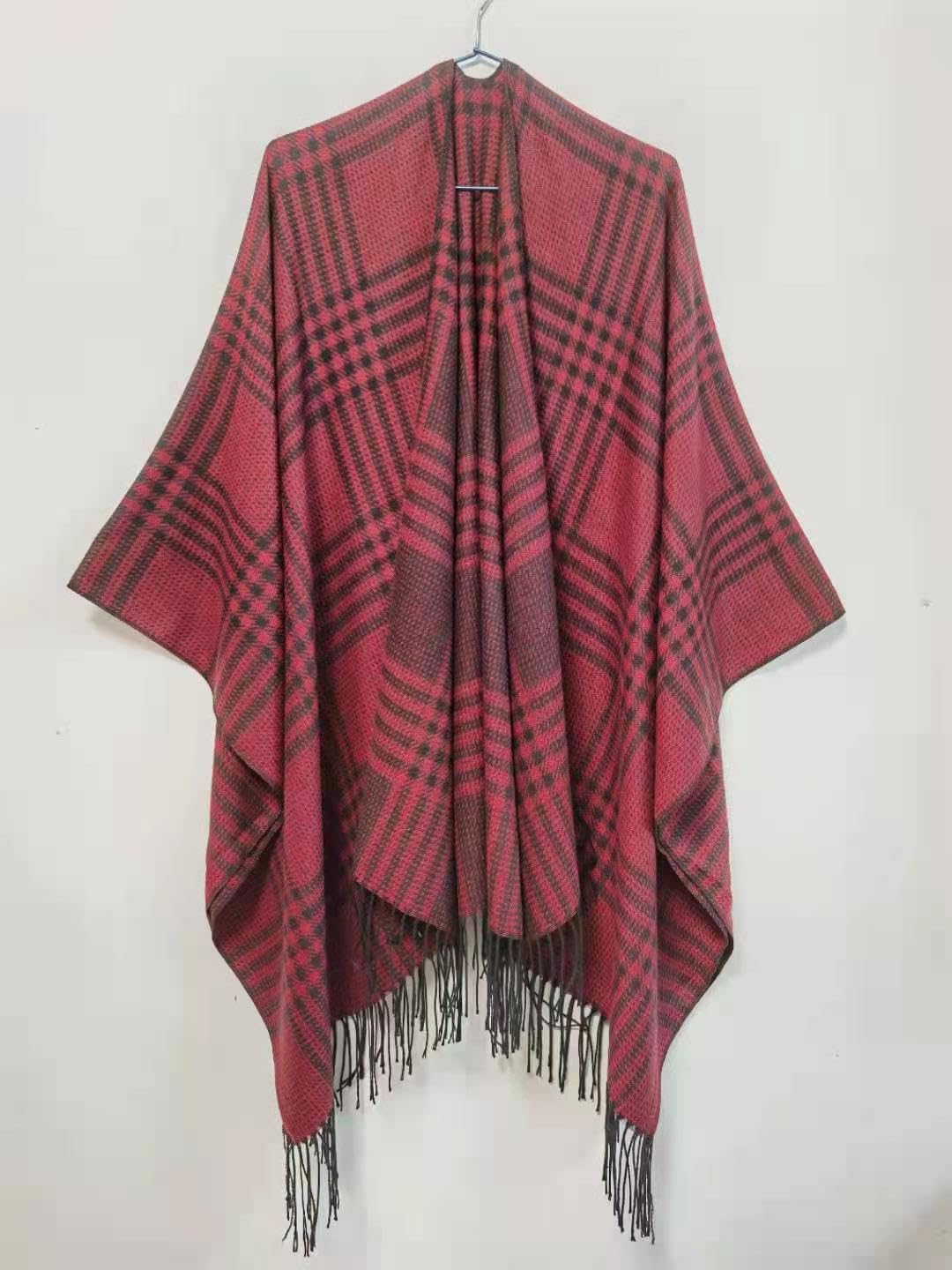 Shawl Split Cape Women's Plus Size Shawl