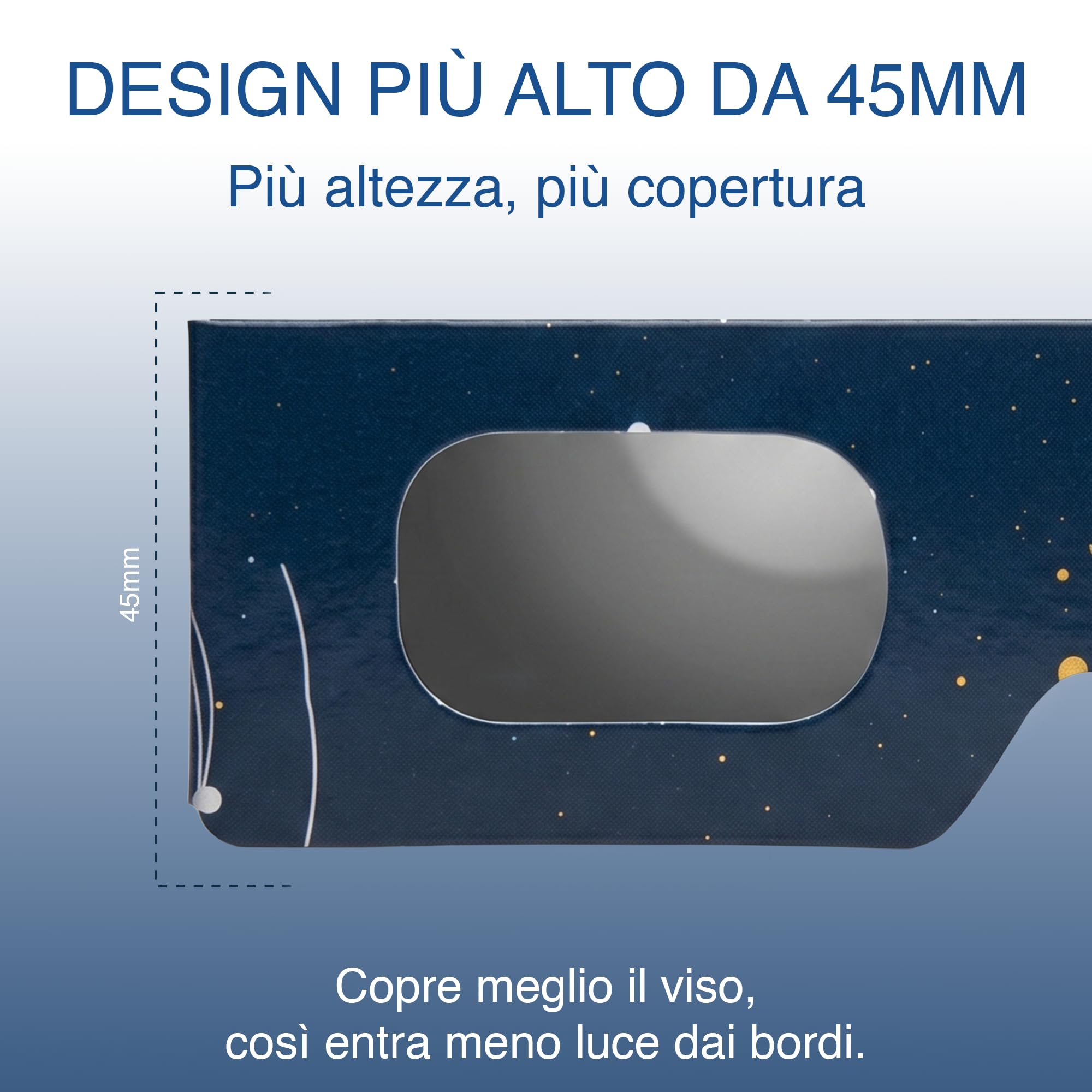 Confezione 2/6/12/50, Occhiali per eclissi solare, montatura 45 mm, adatti sopra occhiali da vista, testati EN ISO 12312-2:2015, marcatura CE per osservazione solare sicura – Astro