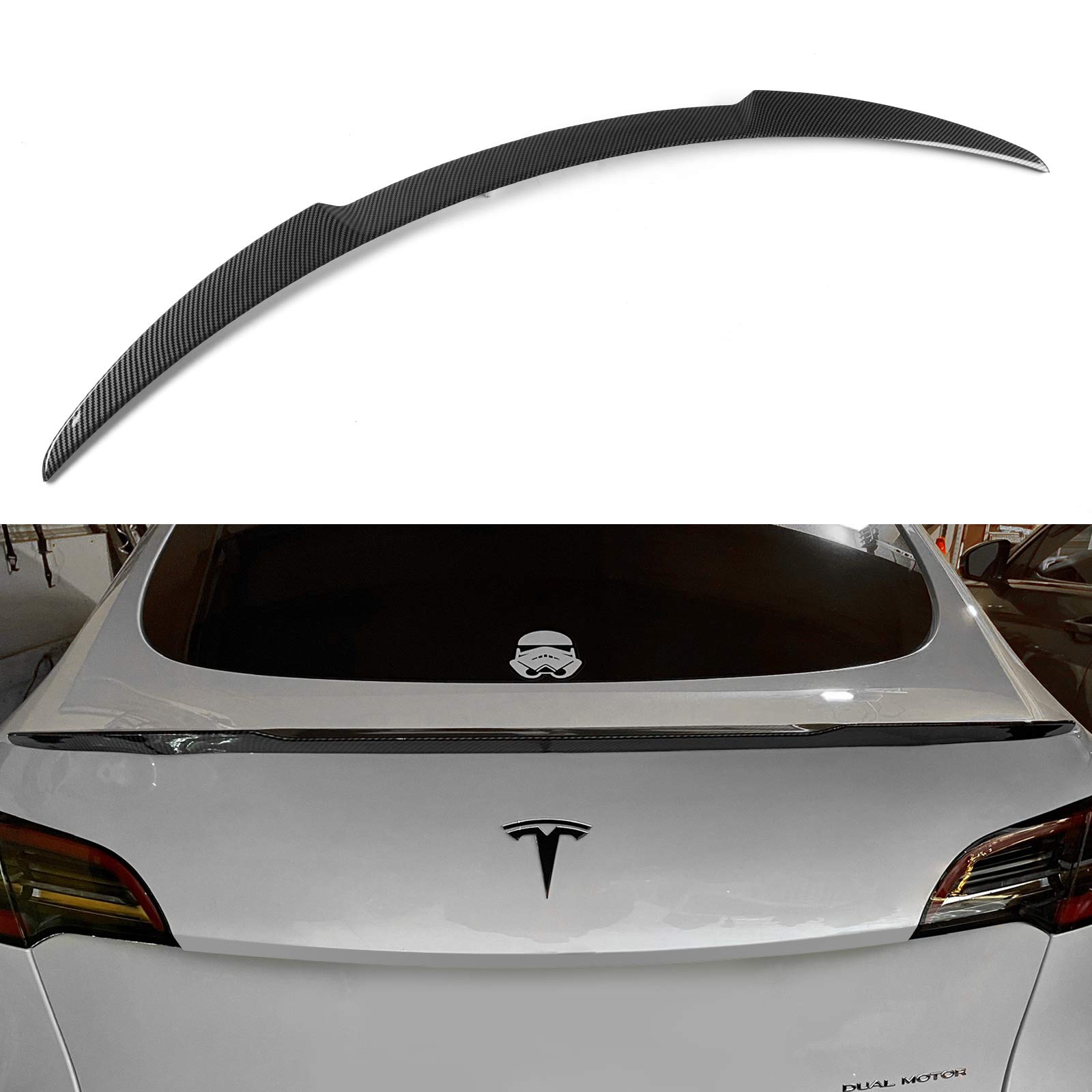 Buy Xipoo Fit Tesla Model Y Spoiler Trunk Spoiler Wing Performance Rear