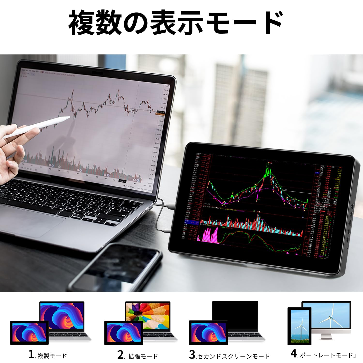 Amazon.co.jp: ミニモニター 8インチ HD 800x480P ディスプレイ