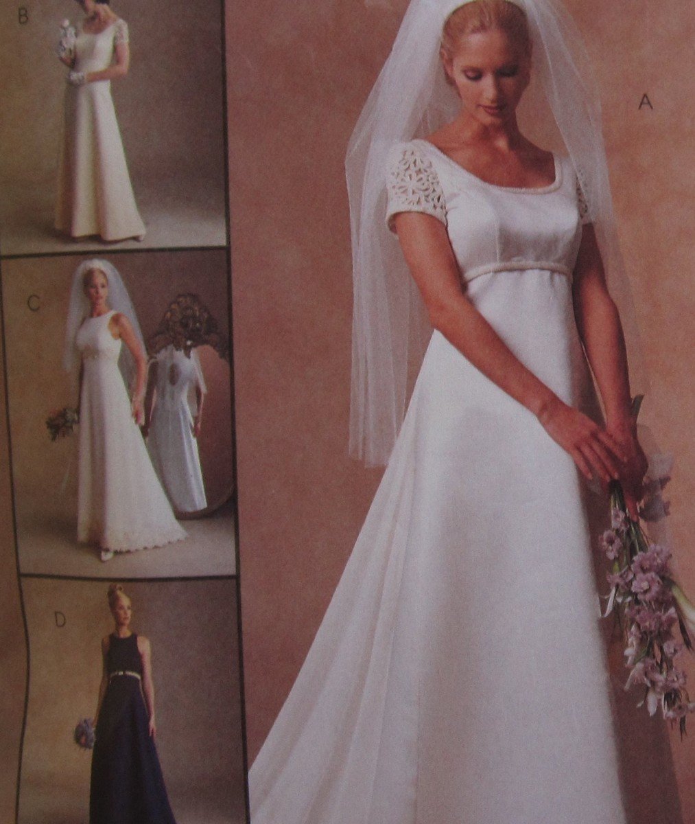 mccalls bridesmaid dress patterns Amazon.com: McCalls 8635 Misses Wedding Dress Pattern Bridesmaid Formal Gown  Size 8 10 12 : Arts, Crafts & Sewing