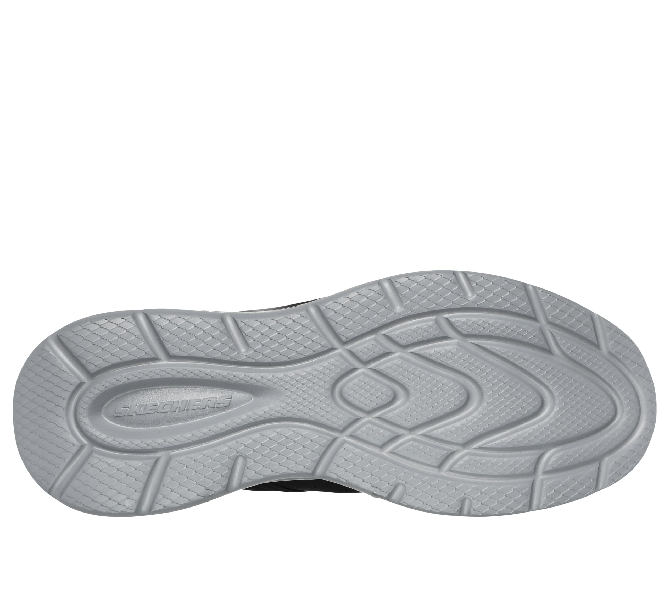 Skechers Garner Newick 210803 Herrenschuhe, Schwarz/Weiß, 42 EU – Ansicht 2