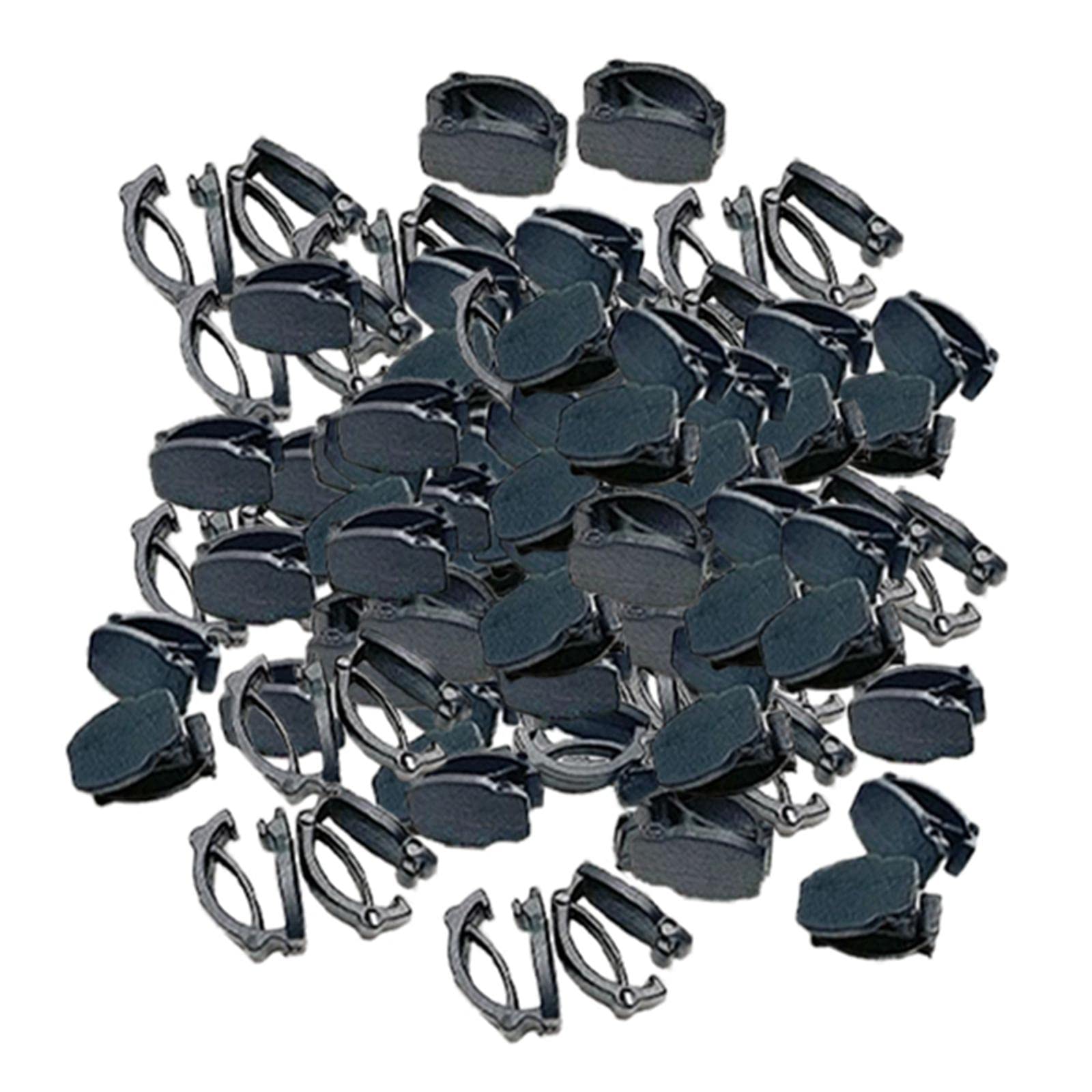 CALANDIS 100X Zipper Pull Cord Lock Ends Buckles Fastener Toggle Stopper for Paracord