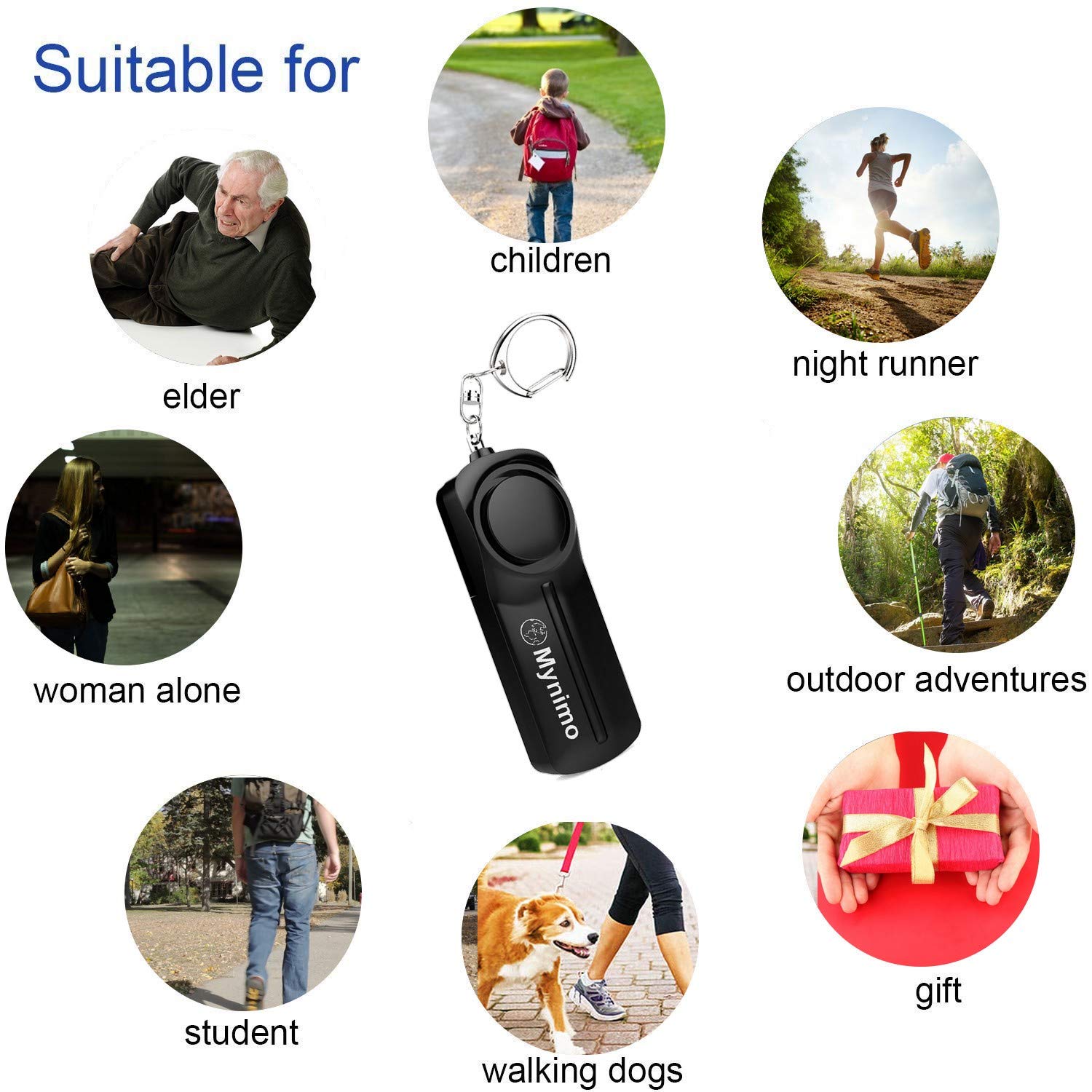4 Stuks Zakalarm Vrouwen: 130 DB Zelfverdediging Met Ledverlichting En Sleutelhanger Persoonlijk Alarm Voor Vrouwen Kattenstijl Kinderen Ouderen 2158490591