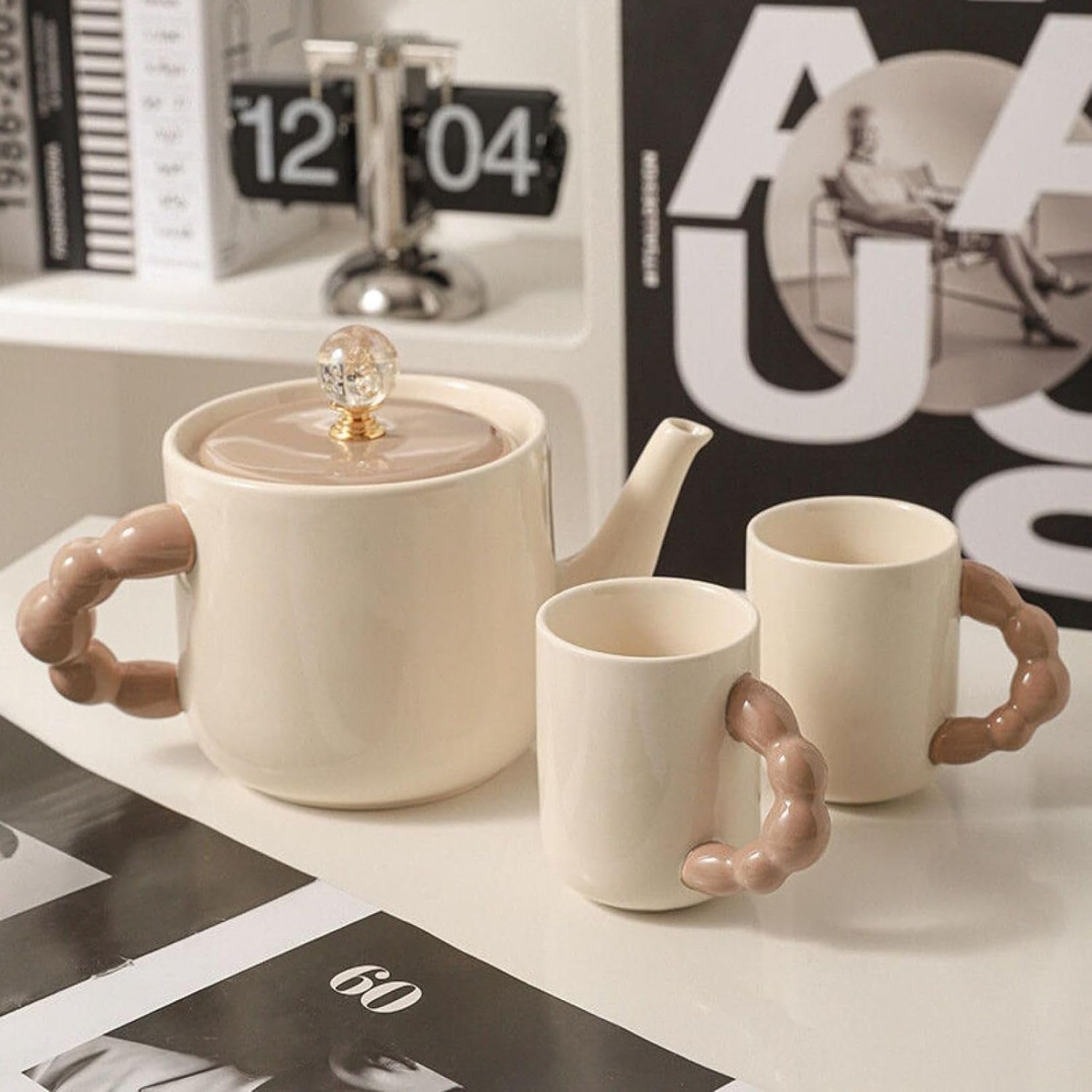 Amazon.co.jp: 急須 茶器セット セラミック 磁器ティーカップセット