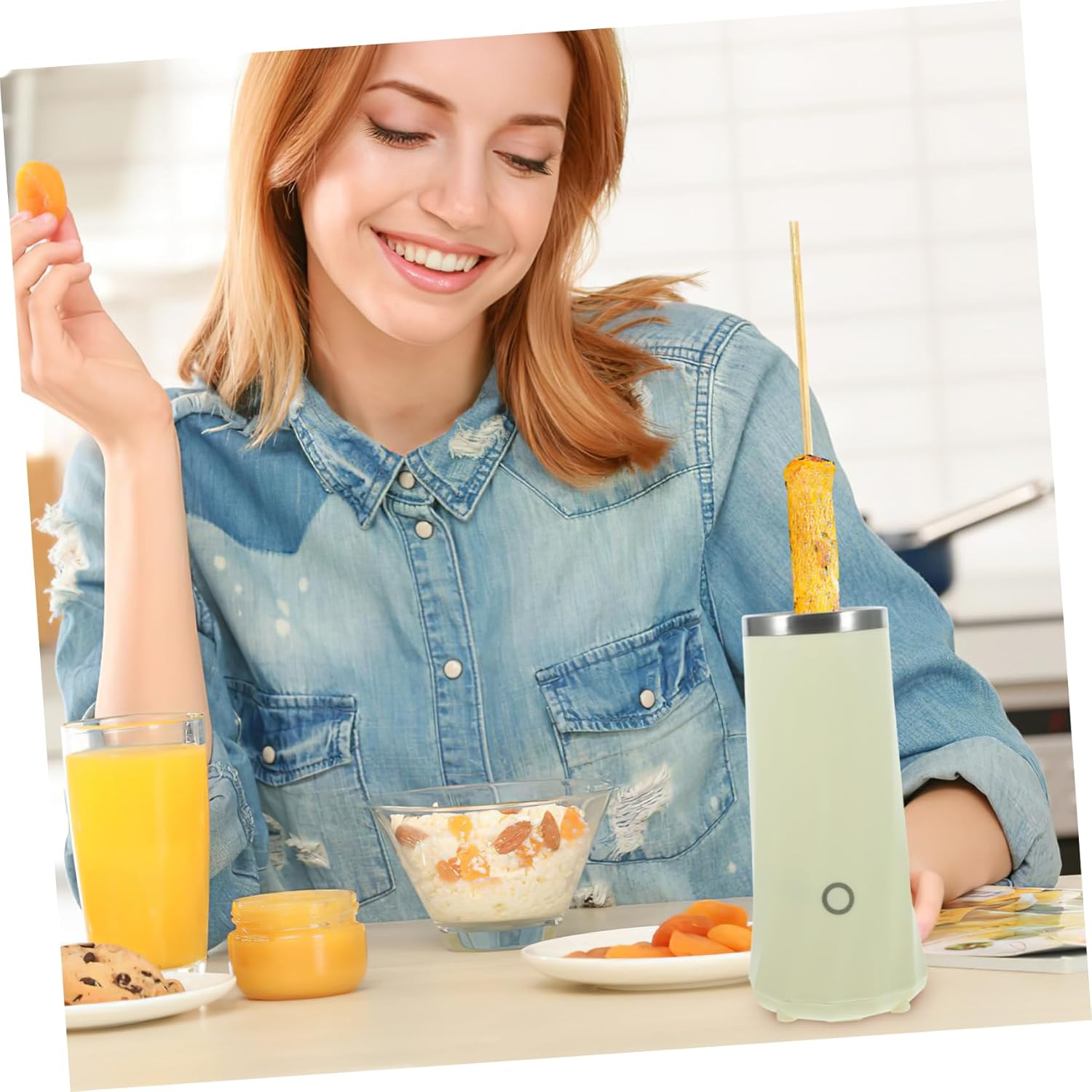 Automatic Roll Machine Electric Egg Roll Maker Multi-functional Easy to Store