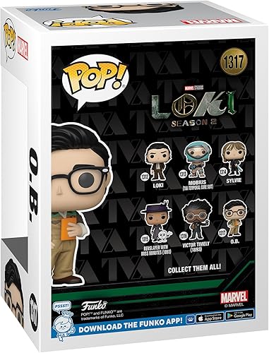 Miniatura 3 de Funko Pop! Marvel Loki Temporada 2 - O.B.
