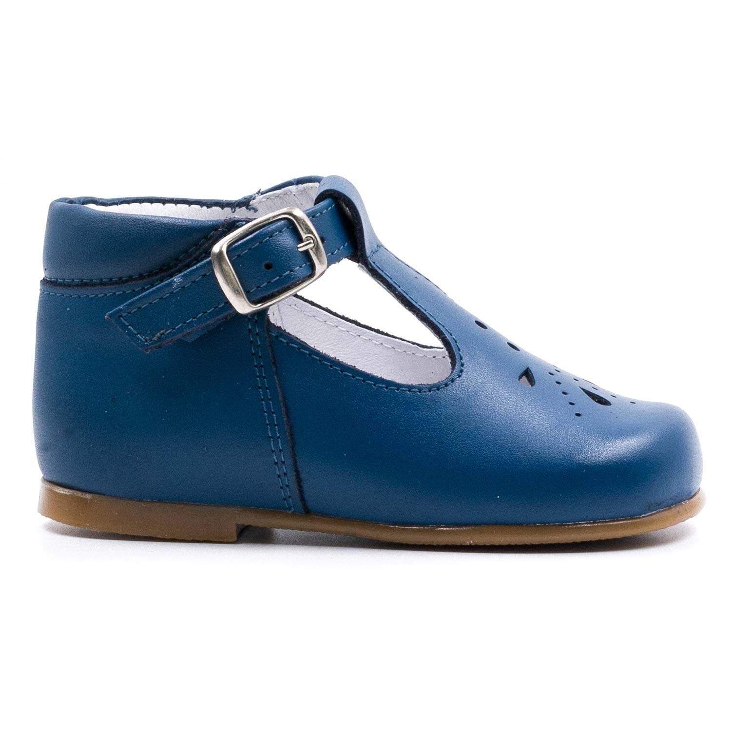 Boni & Sidonie - Zapatos para bebé, Azul (azul), 22 EU
