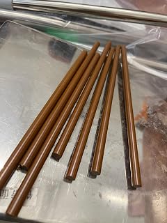Rarido 3mm 4mm 5mm 6mm 8mm 10mm Diameter Sepia PI Rod VESPEL-SP1 bar PI Polyimide Round bar 400 Degrees of Heat-Resistant - (Length: 305mm, Diameter: 3mm)
