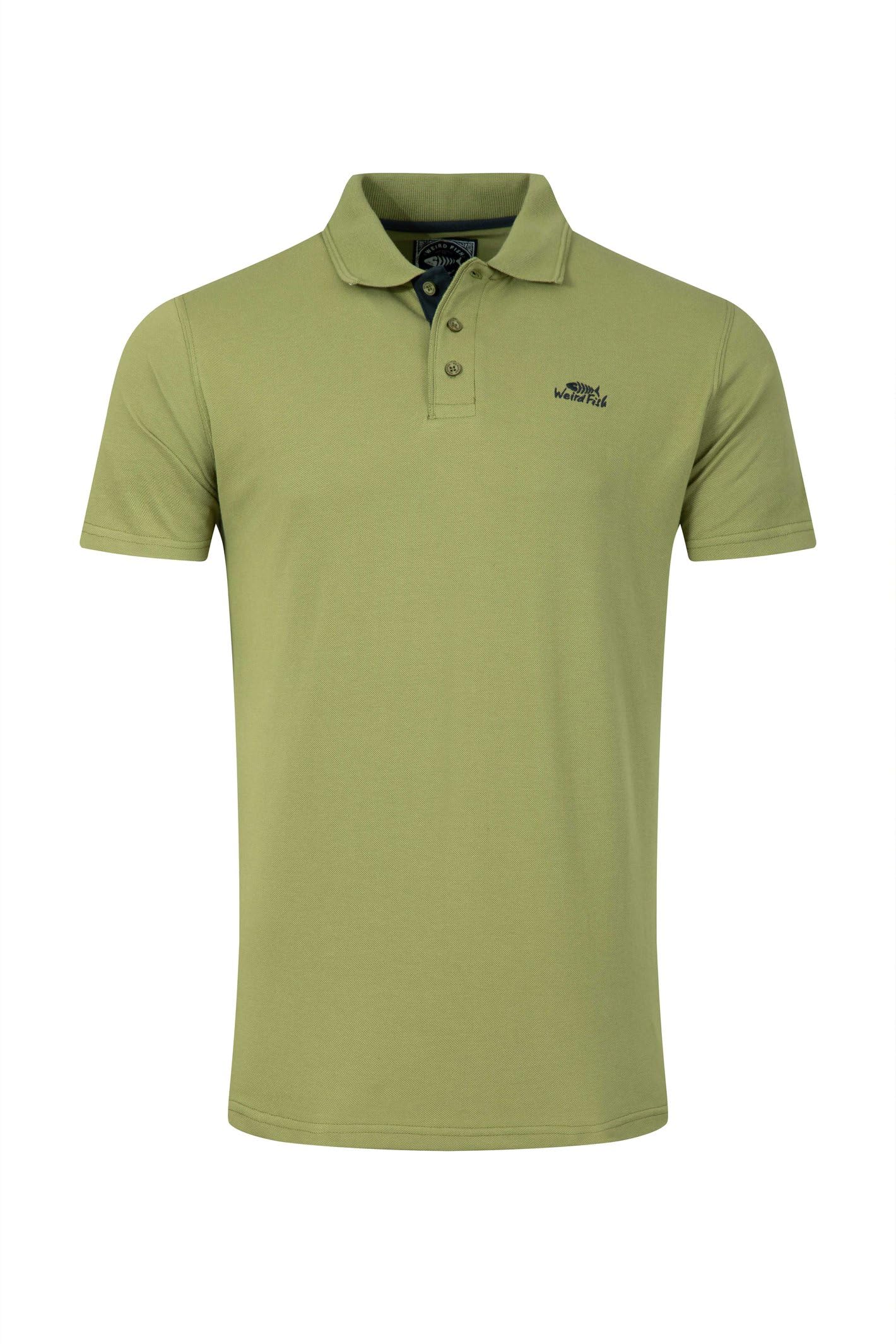 Weird Fish Men's Washedoak Miles Pique Polo Shirt Size Xl