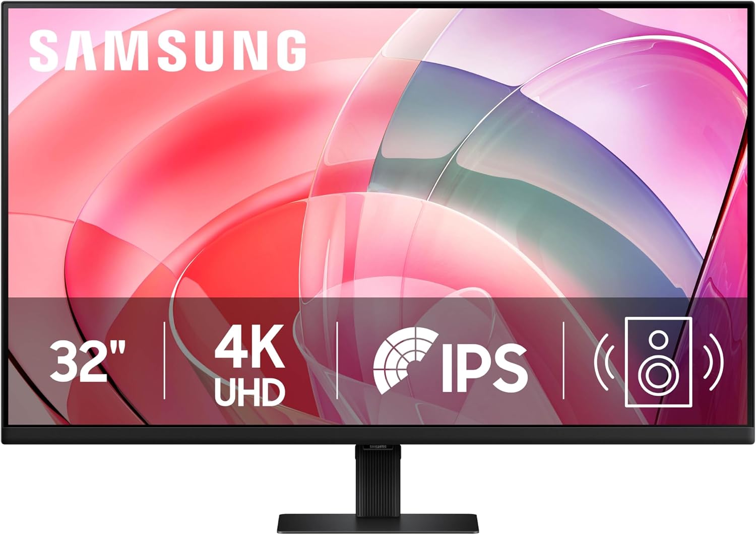 32" ViewFinity S7 (S70D) 4K UHD IPS HDR10 High Resolution Monitor with Speakers, DP Port, TUV-Certified, 2025, LS32D708EBNXGO
