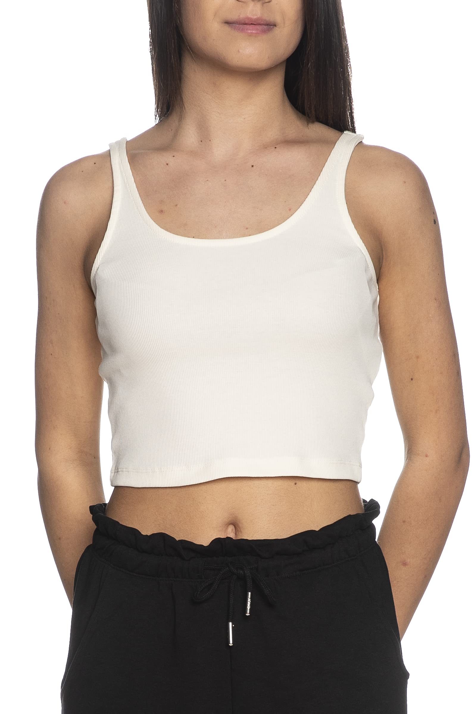 Only Onlnessa S/L Short Top Jrs Camiseta sin Mangas para Mujer