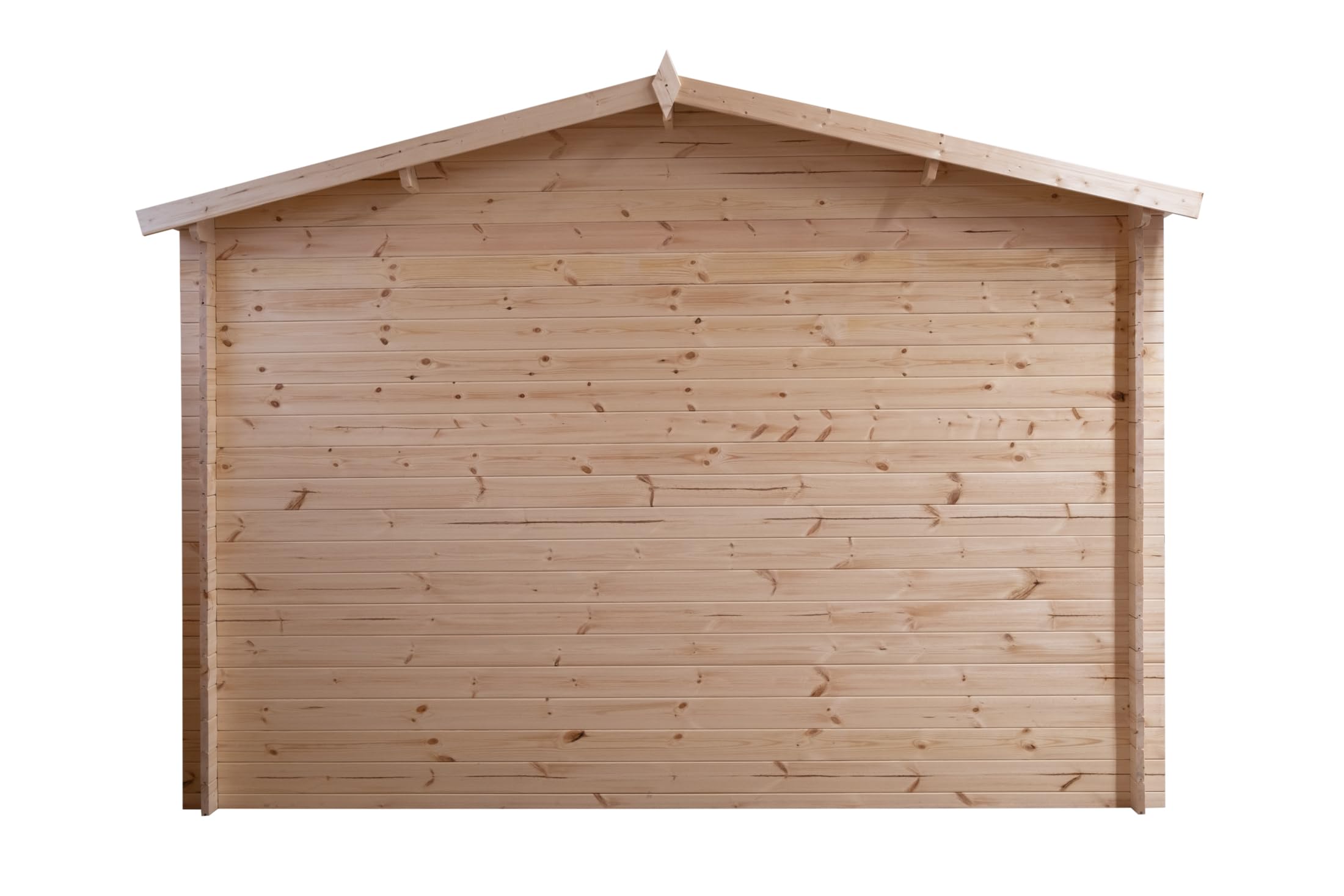 Garage en Bois, EP 28mm, Surface utile 17.42m², INT013