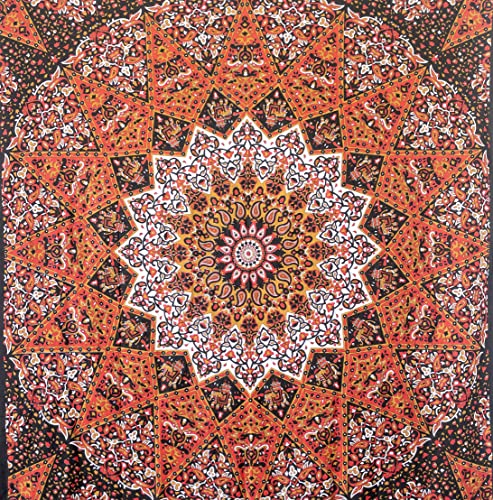 MOMOMUS Tapisserie Mandala - Etoile - Aesthetic, Grand, Polyvalent Cover