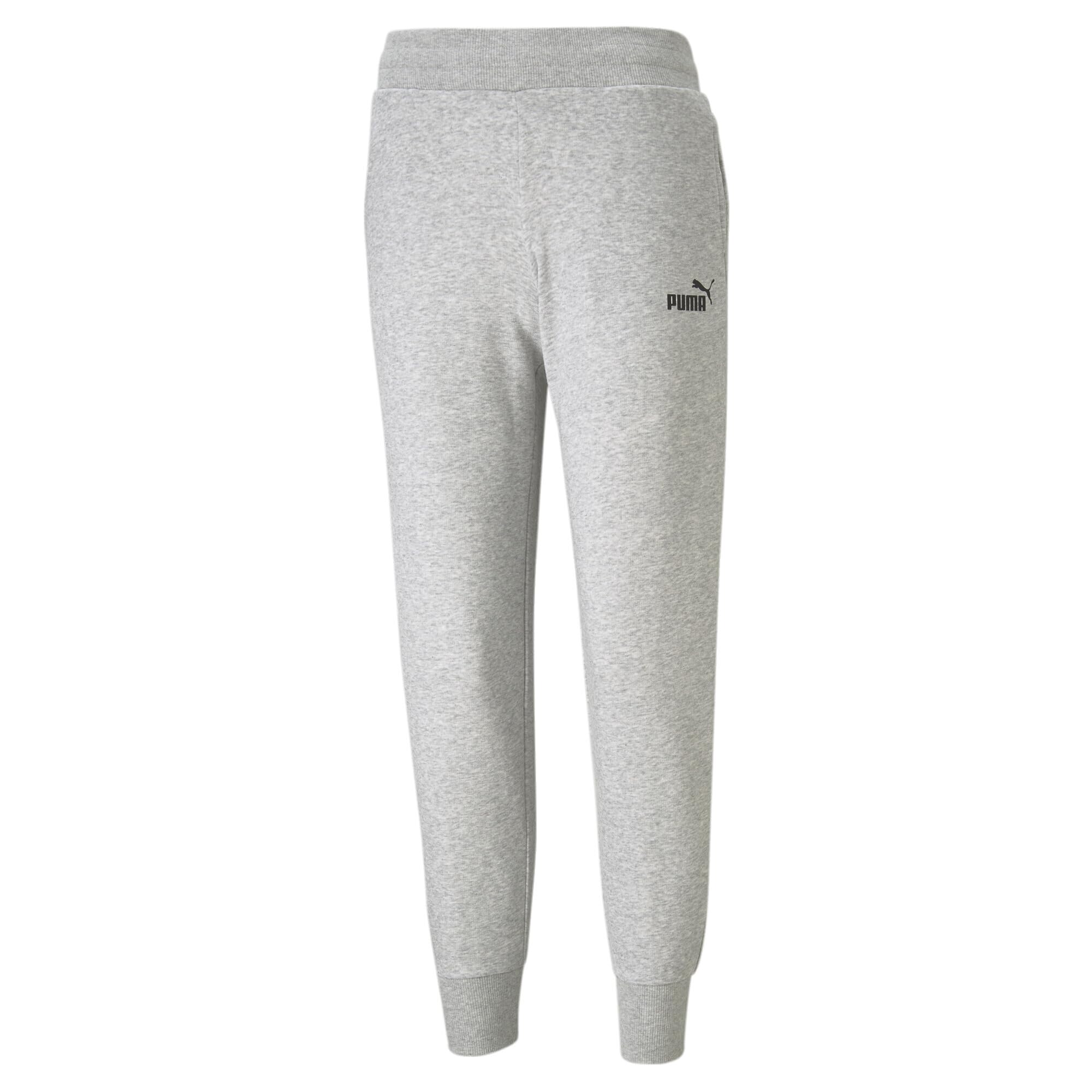 Puma PUMHB|#Puma Ess Sweatpants TR cl, Pantaloni Tuta Women's, Light Gray Heather, L