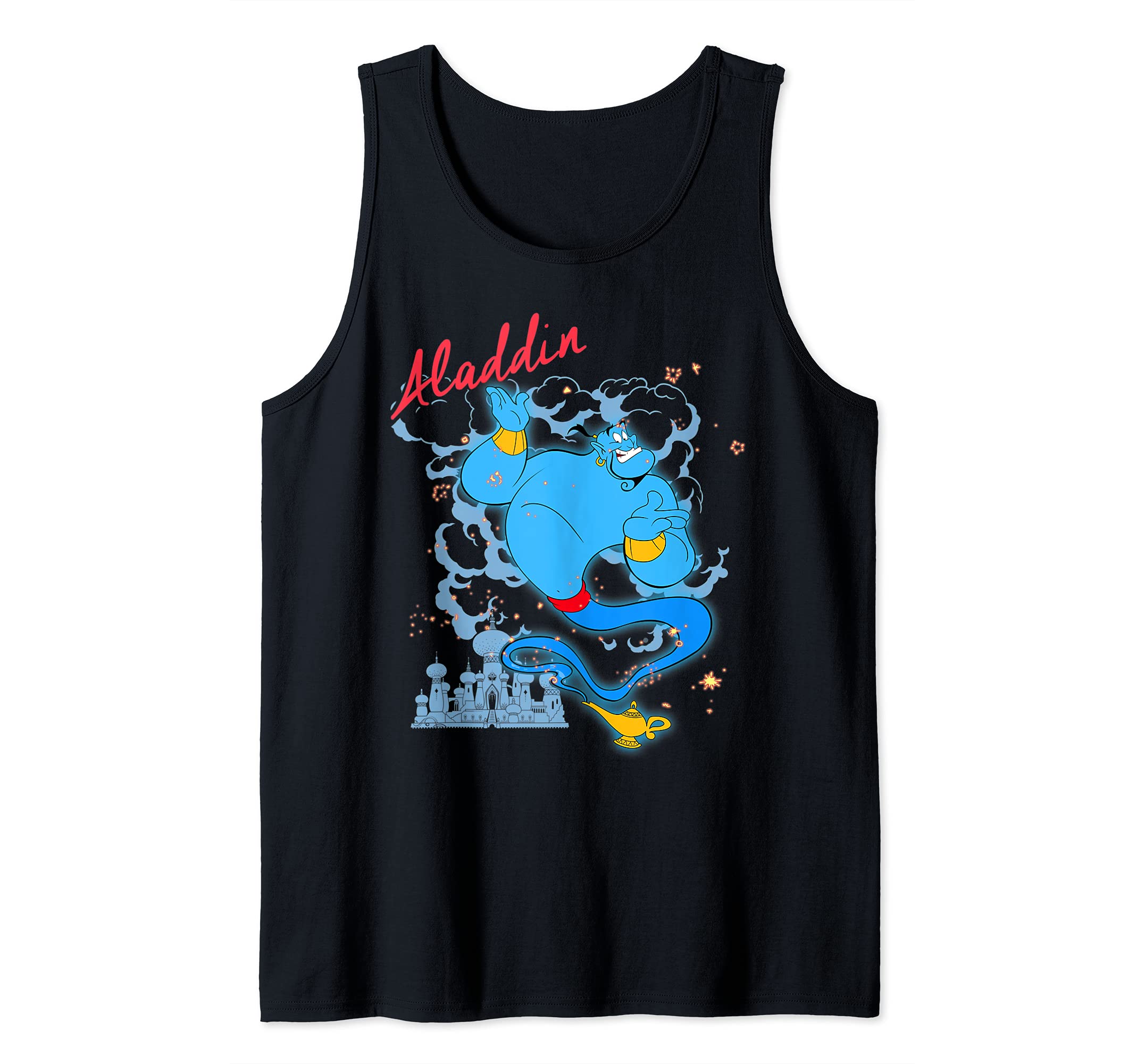 Disney Aladdin Genie Smoke & Sparkle Tank Top