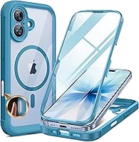 Vista 225 de Miracase Funda magnética para iPhone 15 Pro Max de 6.7 pulgadas [compatible con Magsafe], funda de cuerpo completo a prueba de caídas para iPhone 15