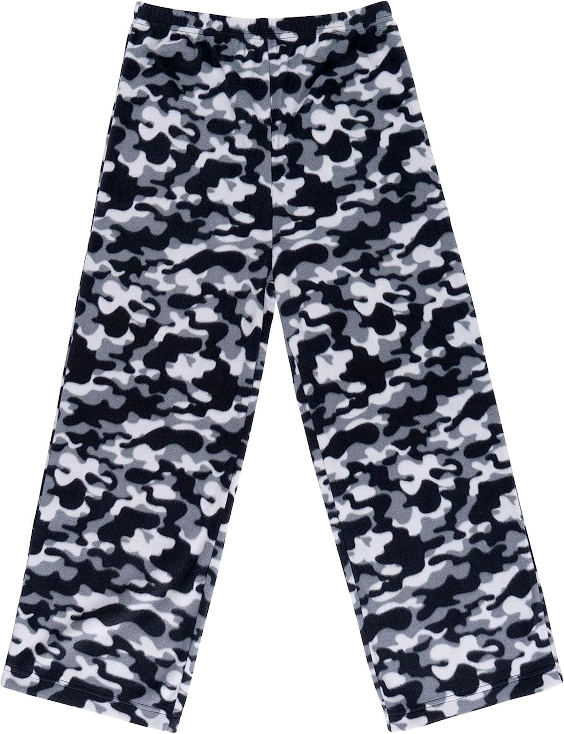Mad Dog Concepts 3-Pack Boys Pajama Pants Soft Micro Fleece PJ Bottom - Printed Plaid Flannel Lounge Pants for Kids