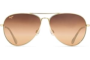 Maui Jims Sunglasses: Mavericks Polarized Aviator Sunglasses