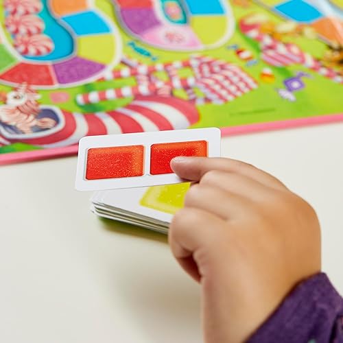 Vista 11 de Hasbro Gaming Candy Land Unicorn Edition - Juego de mesa preescolar Regalos de regreso a clases para niños Juguetes para el aula A partir de 3