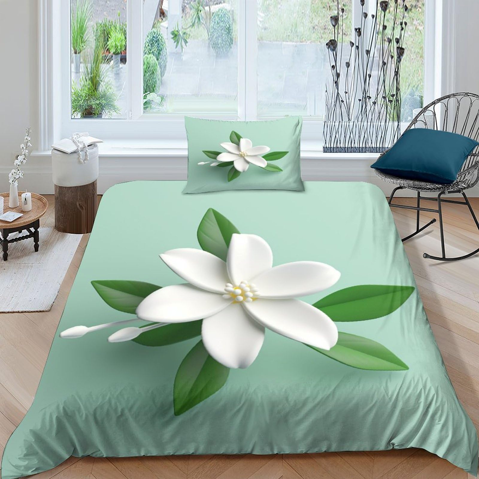Housse de couette microfibre hypoallergénique et douce pour lit enfant