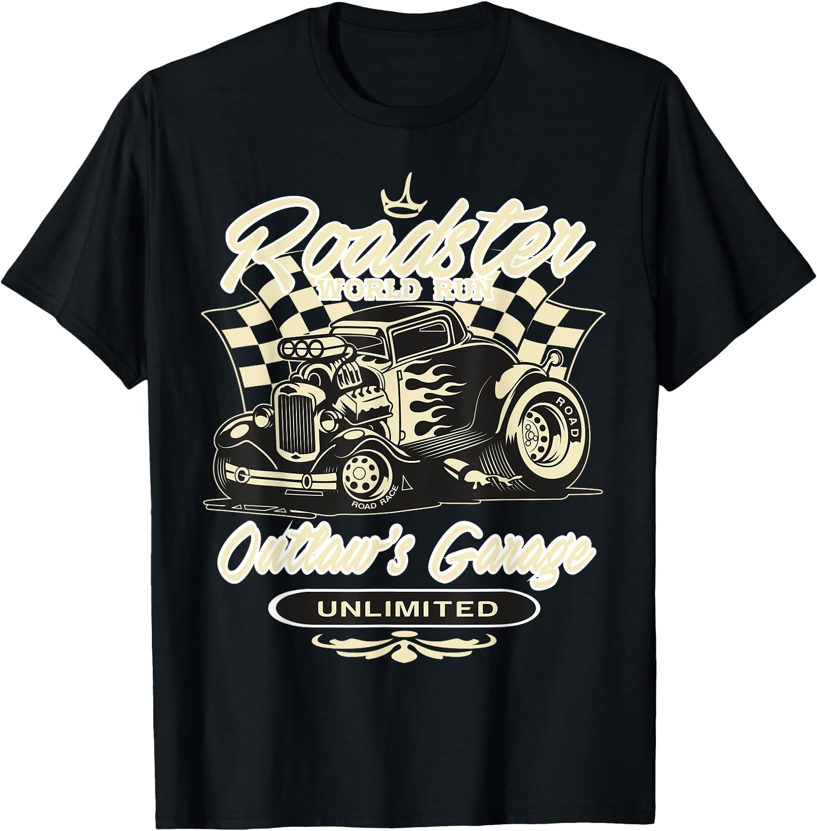 Hot Rod Outlaw Garage Shirt T-Shirt