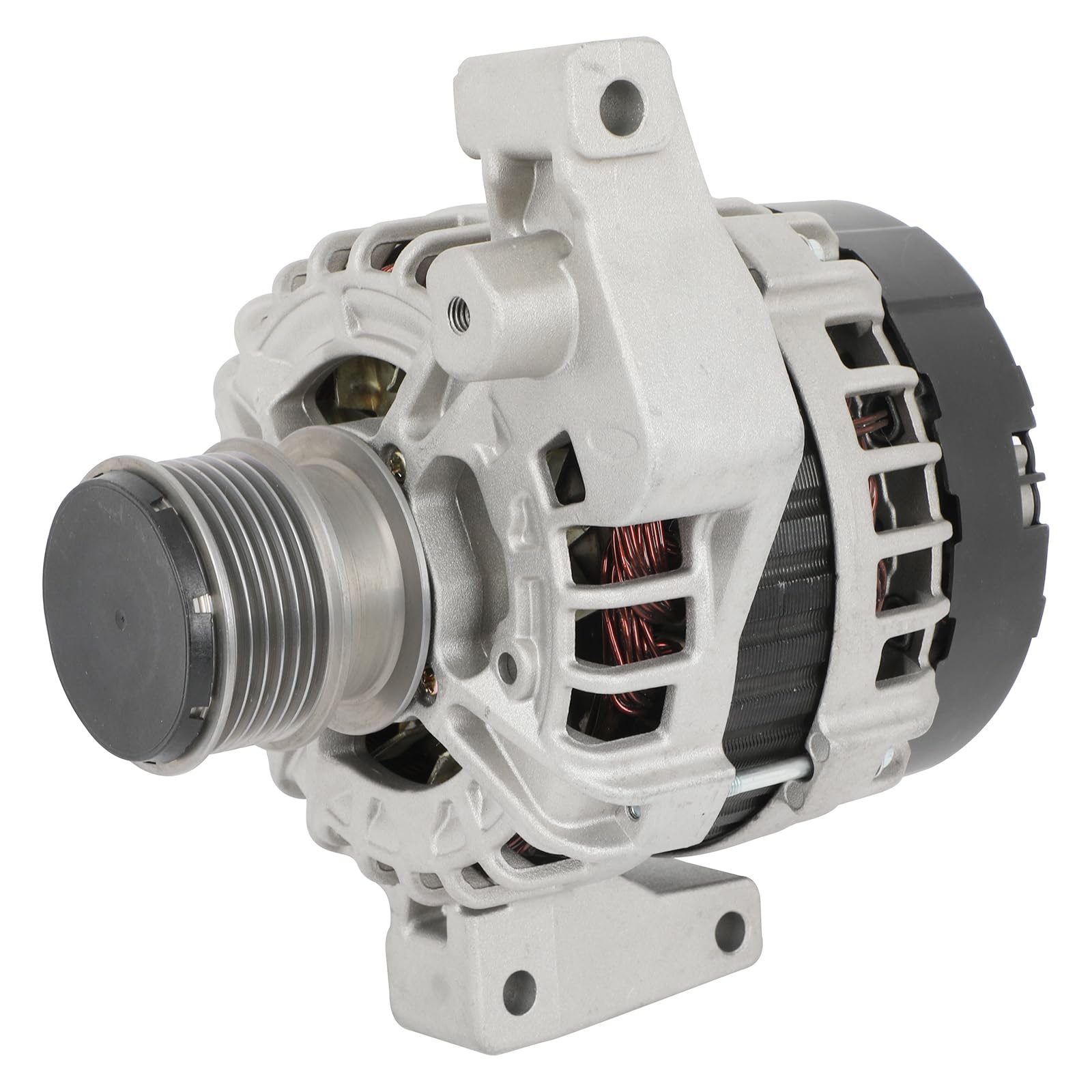 SCITOO Alternator Fit for Land Rover for Range Rover Evoque 2012-2018, LR2 2013-2015, for Discovery Sport 2015, L4 2.0L- 12V 180Amp CCW SC6 Pulley Class, Replace OE# 11722N, 11722-image-24