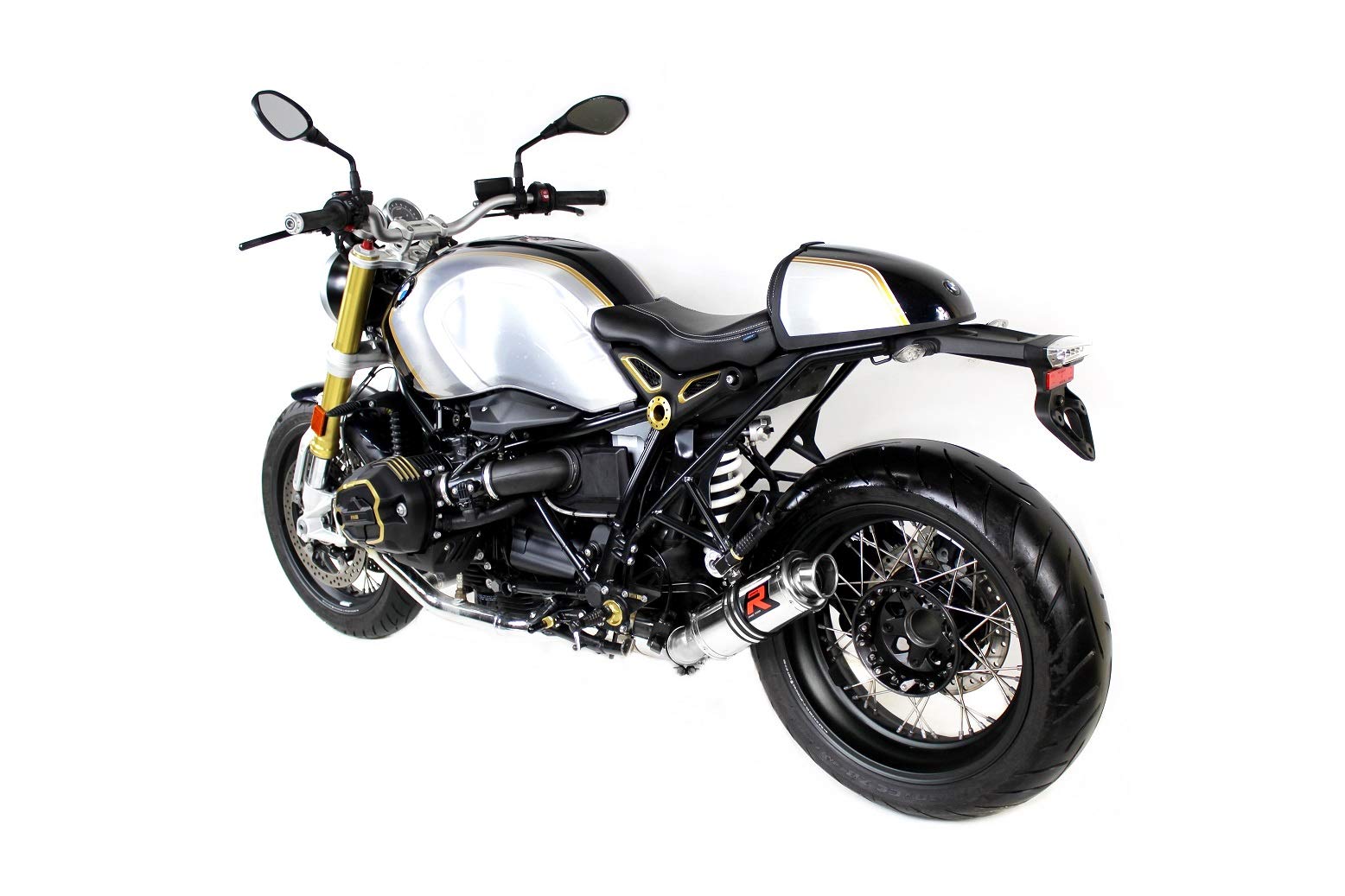 DOMINATOR Silenciador Escape GP1 compatible con R nine T 2016-2018
