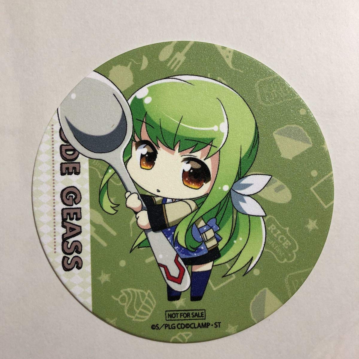 Amazon.co.jp: コードギアス コースター C.C. GraffArt CAFE グラフ