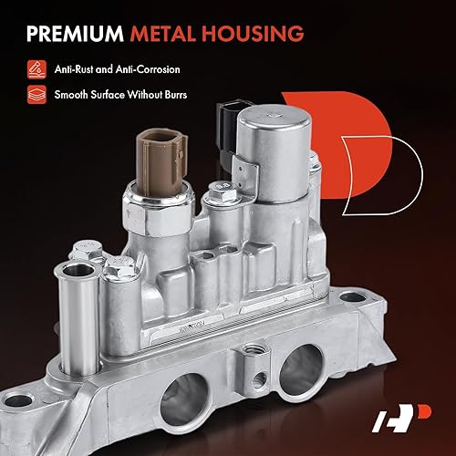 Miniatura 5 de A-Premium Conjunto de válvula de carrete delantero de solenoide de sincronización variable del motor (VVT) compatible con vehículos Acura y Honda -