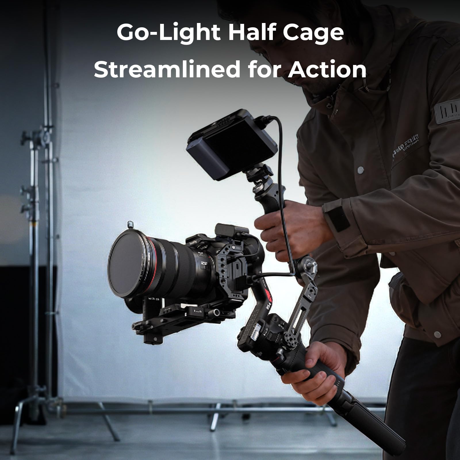 SmallRig HawkLock - Mezza gabbia a sgancio rapido per Canon EOS R6 Mark III / R6 Mark II / R5 Mark II 5953