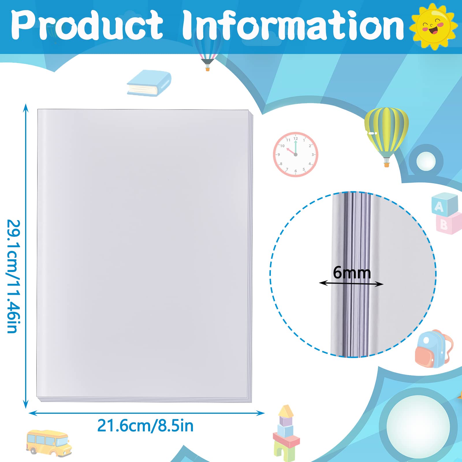 Ashley Blanko-Buch – 15,2 X 20,3 Cm, 28 Seiten, Liniert & Blank, Für Kinder & Kreative