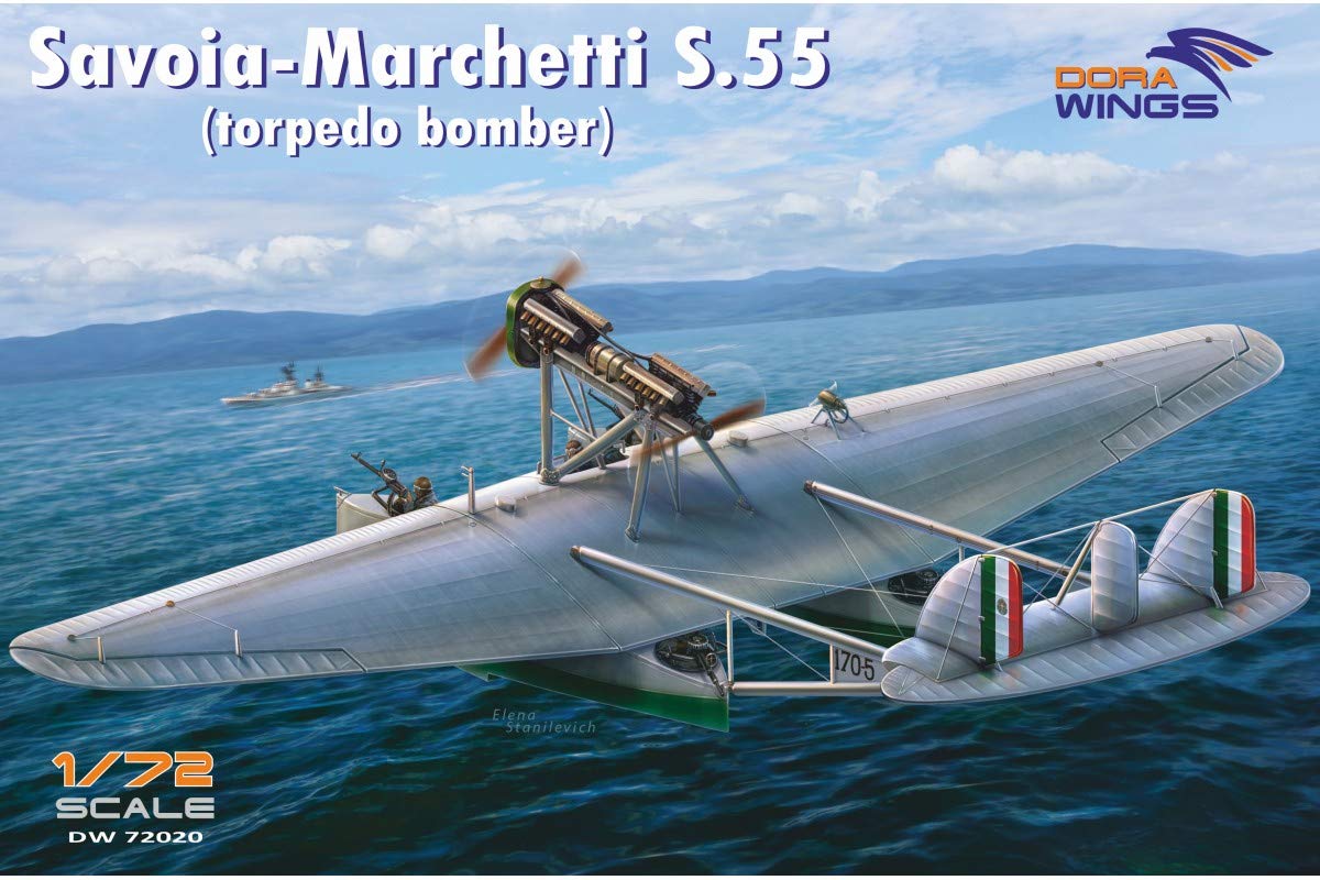 Amazon | Dora Wings DW72020 Savoia Marchetti S.55 イタリア製魚雷 