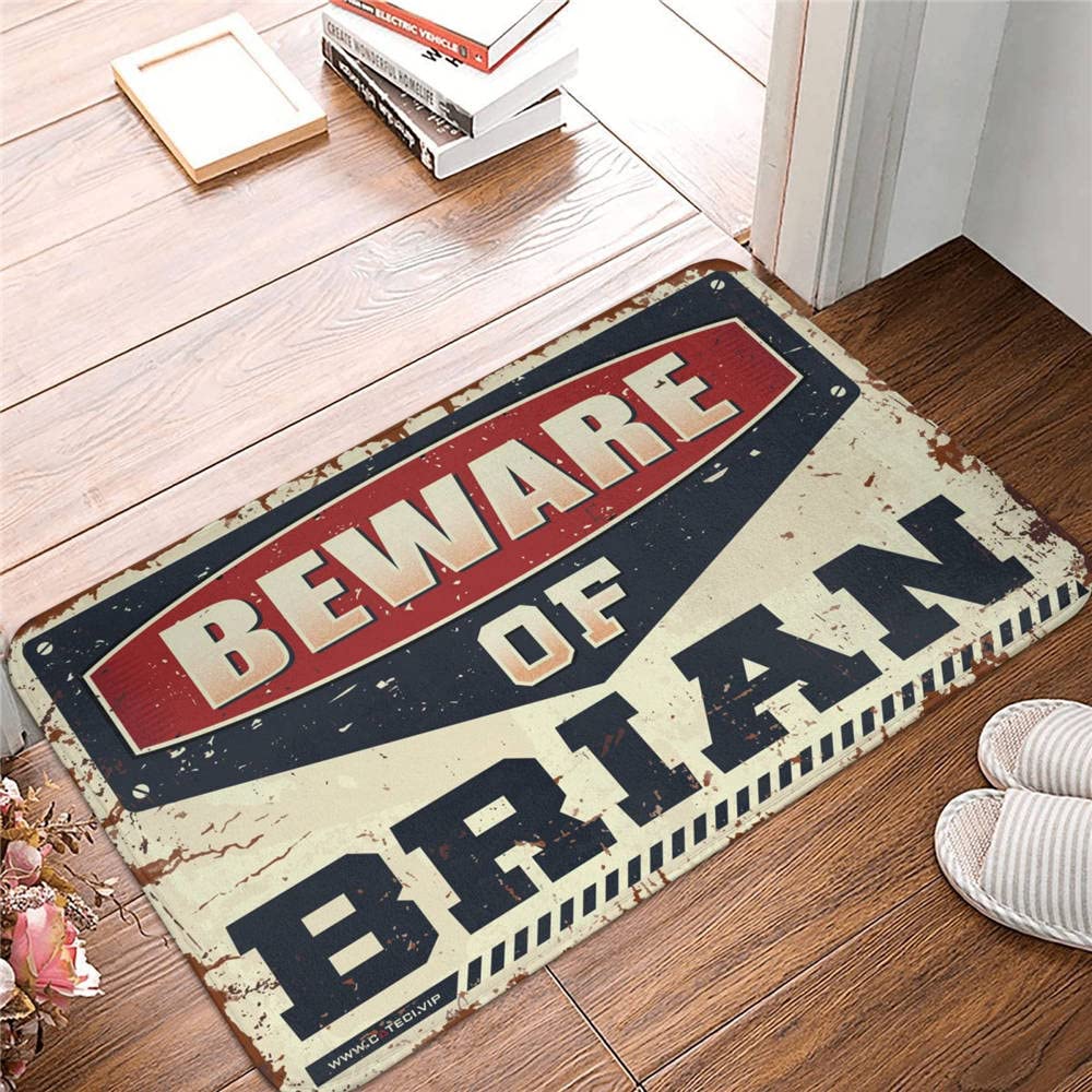 Tapis de bienvenue COTECI 50x80 cm pour entrée de maison ou salle de classe