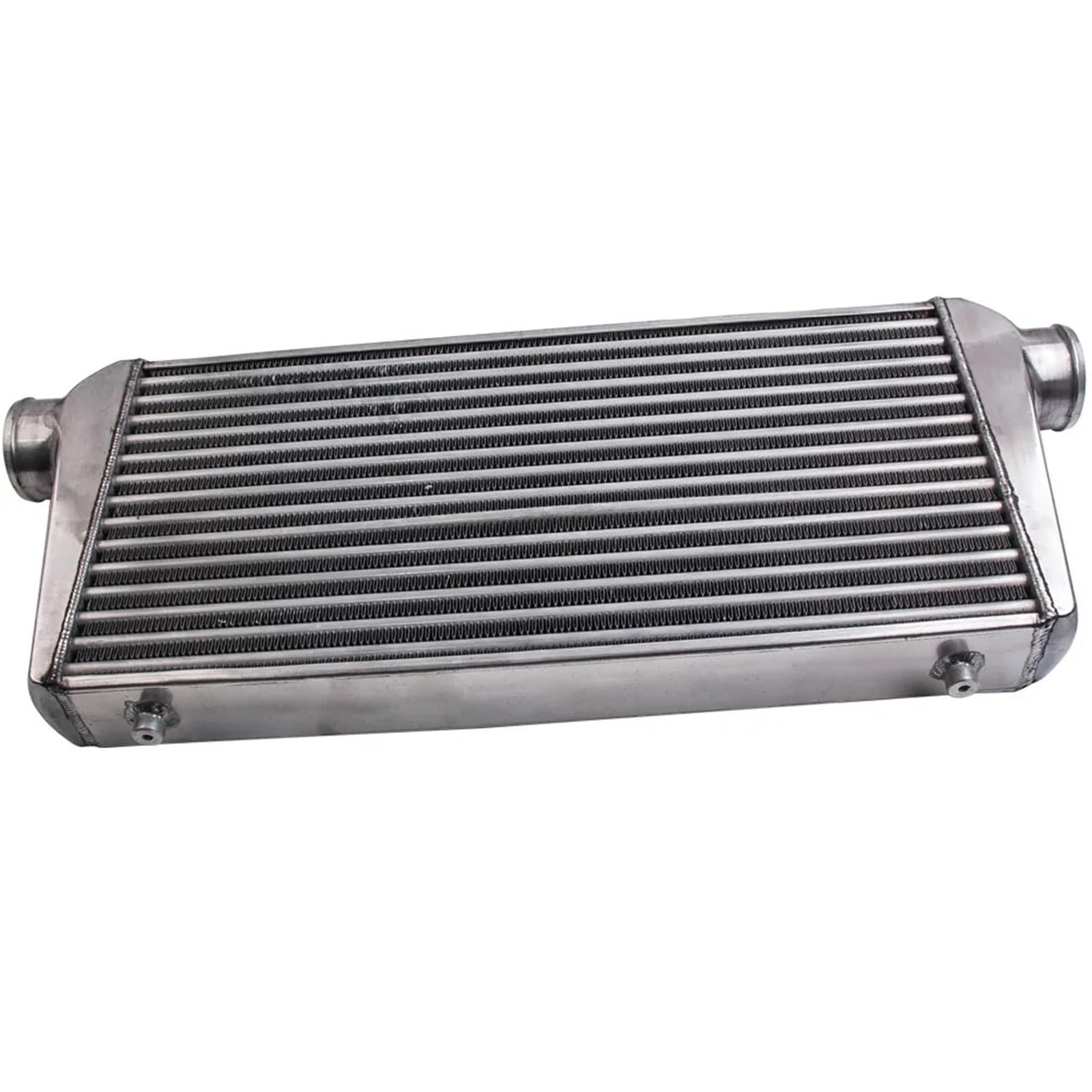 Cvgffs Silver Front Intercooler Front Intercooler Tube And Fin 600X300x76 3Inch In/Outlet For Universal