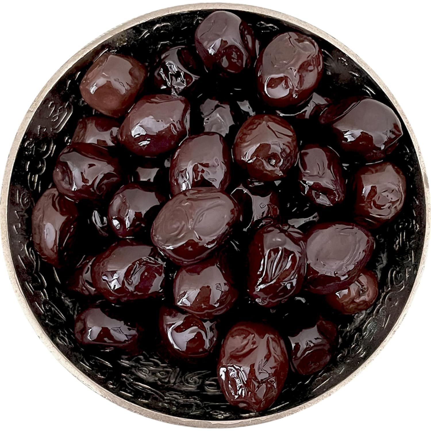 TROBST Schwarze Oliven 6x900 Gr Large mit Stein, Gemlik Olive, eingelegt in Salzlake, echte Tafelolive, Natürlich Gereift und Fermentiert, Aromatisch (6er Pack - 6 x 900 Gramm)