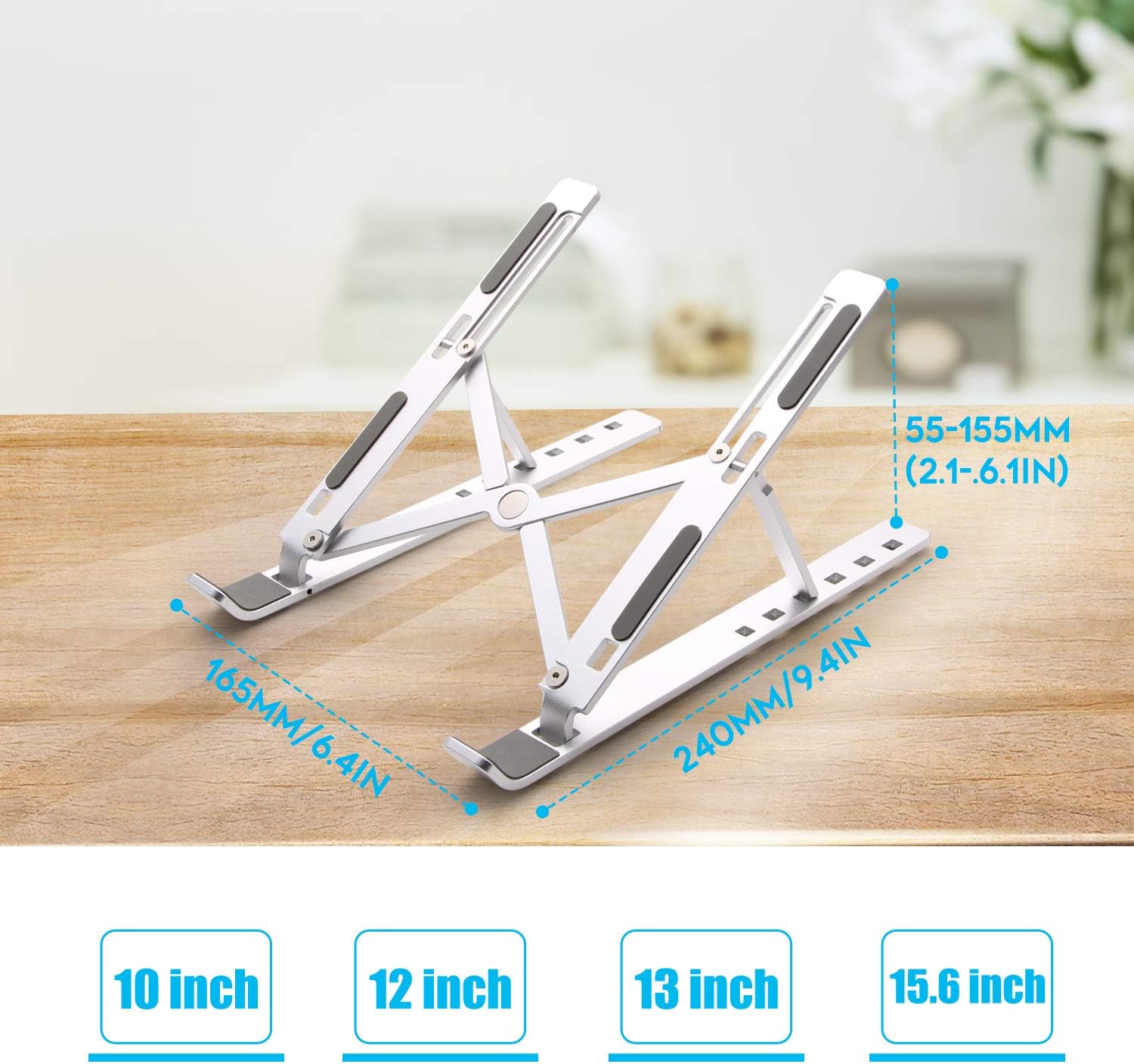 Flаѕh Dеаlѕ - 70% оƒƒ Laptop Stand,Shenboxun Adjustable Aluminum Laptop Computer Stand Tablet Stand,Ergonomic Foldable Portable Laptop Stand,Compatible with Mac MacBook Pro Air, Lenovo, HP, Dell,XPS Up to 15.6inch Uр Tо 40% оƒƒ Laptop Stand,Shenboxun Adjustable Aluminum Laptop Computer Stand Tablet Stand,Ergonomic Foldable Portable Laptop Stand,Compatible with Mac MacBook Pro Air, Lenovo, HP, Dell,XPS Up to 15.6inch