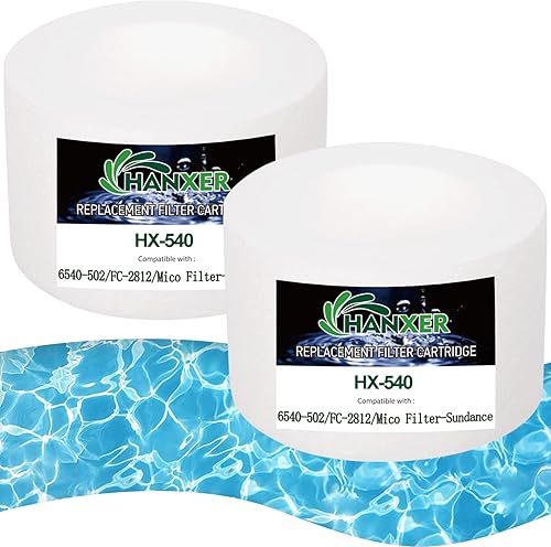 Miniatura 12 de Sundance 6540-502 - Cartucho de filtro para bañera de hidromasaje FC-2812, Sundance Series 850 780, PPS750, PSD25-6, PP2002, AK-6540502, prefiltro