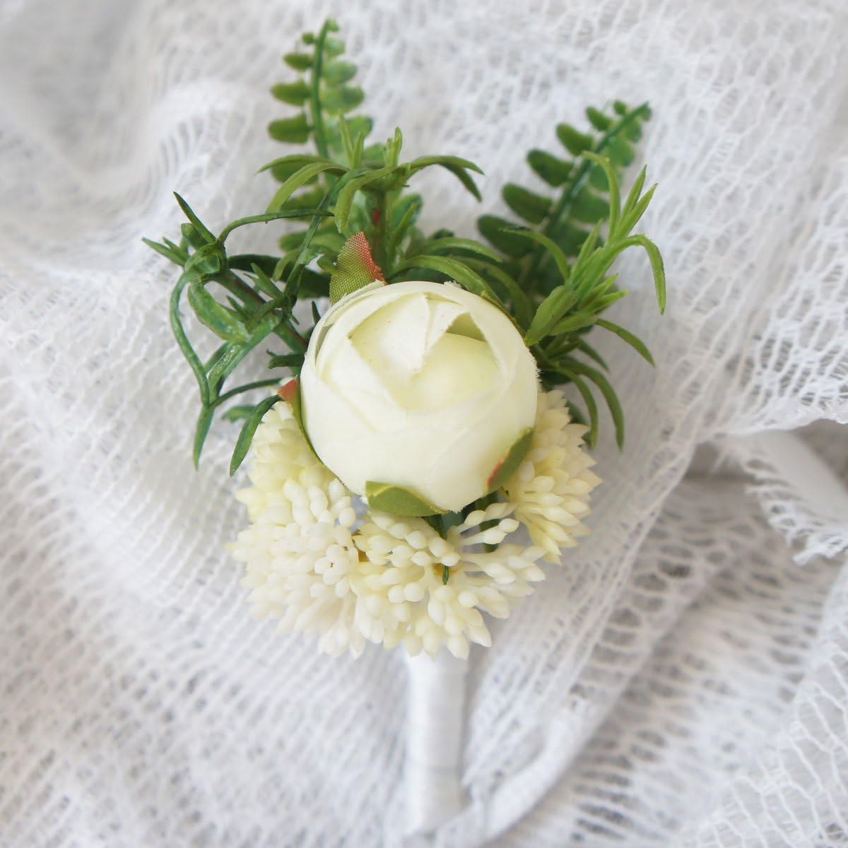 Hydrangea Berry Succulents Plant Ranunculus Wedding Bouquet (Pink)