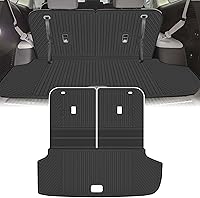 Vista 1 de Tapete de respaldo para Hyundai Ioniq 9, accesorios 2026 con gancho y bucle, alfombrilla para maletero trasero, protector de cubierta trasera
