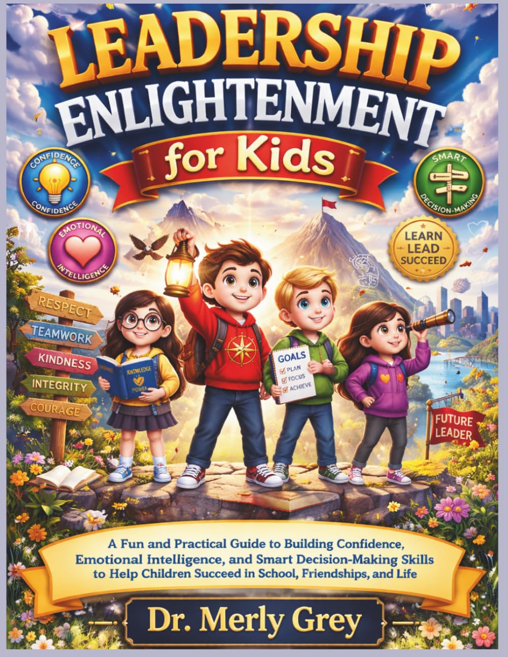 Leadership Enlightenment for Kids: A Fun and Practical Guide to Building Confidence, Emotional Intelligence, and Smart Decision-Making Skills to Help Children Succeed in School, Friendships, and Life