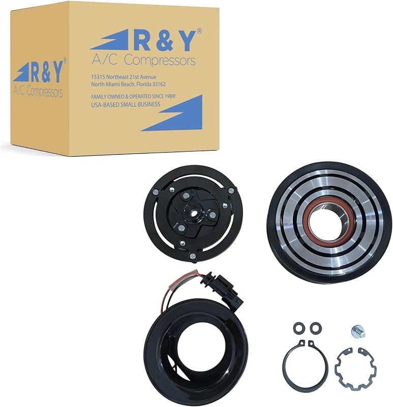 Embreagem do compressor de ar-condicionado automotivo RY AC Compressors AIH299-CL – 1 unidade