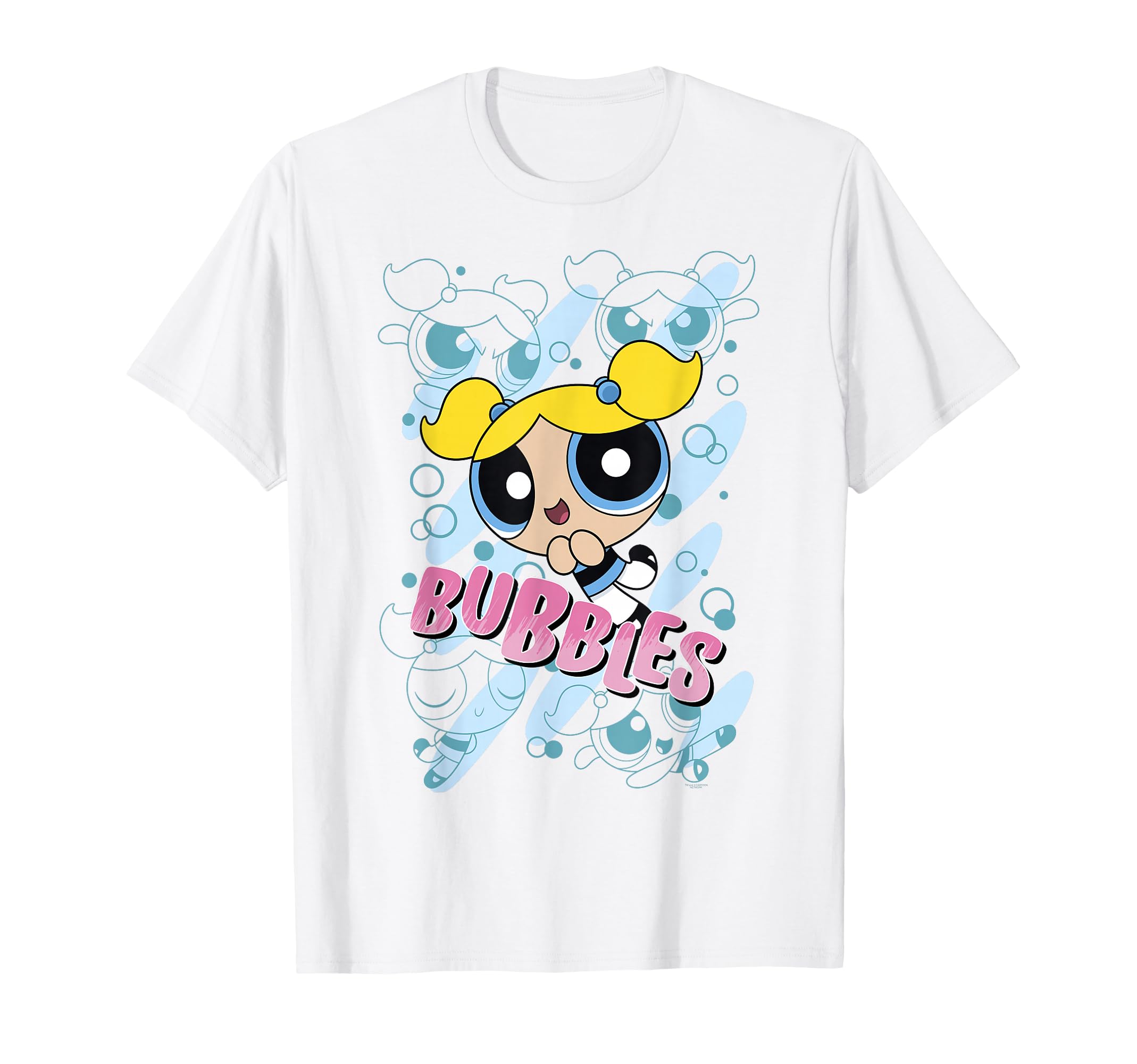CN The Powerpuff Girls Bubbles Moves T-Shirt Small