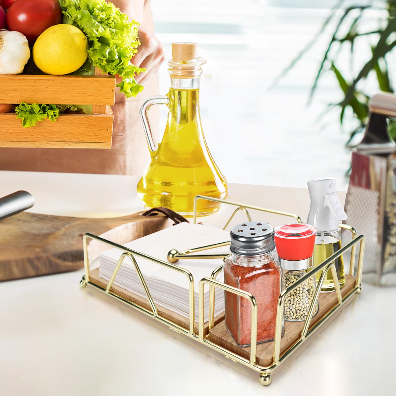 Porte-serviettes Pour Table – Support à Bras En Métal Lesté